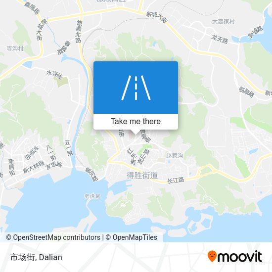 市场街 map