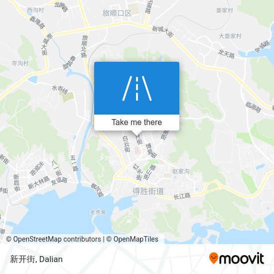 新开街 map