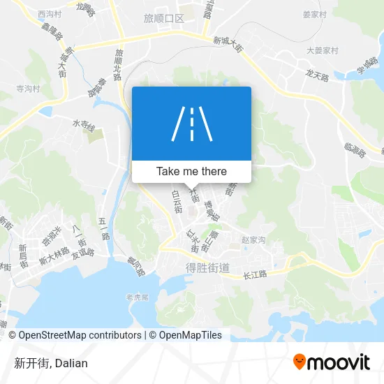新开街 map