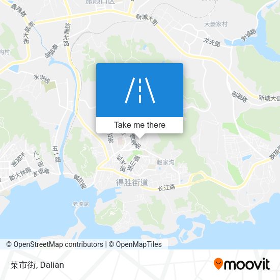 菜市街 map