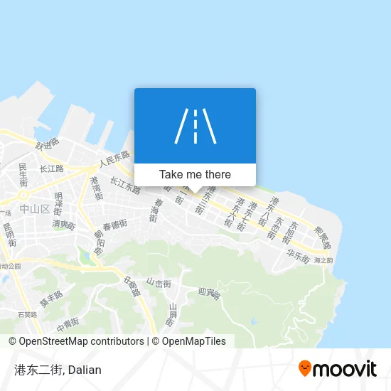 港东二街 map