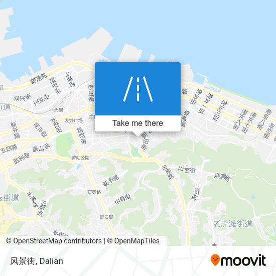 风景街 map