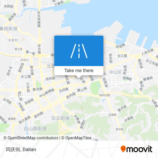 同庆街 map