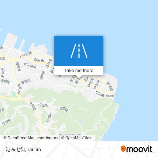 港东七街 map