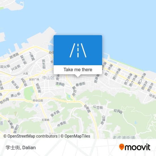 学士街 map