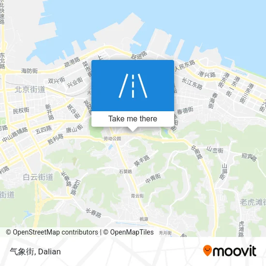 气象街 map