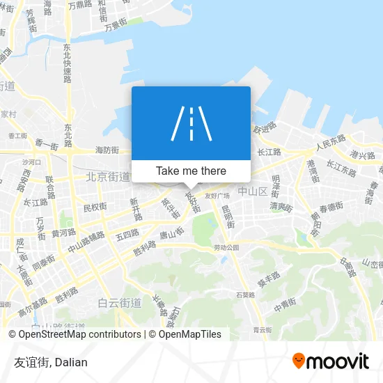 友谊街 map