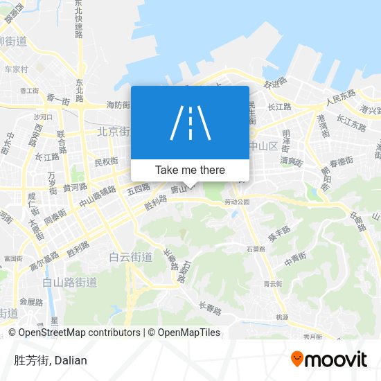 胜芳街 map