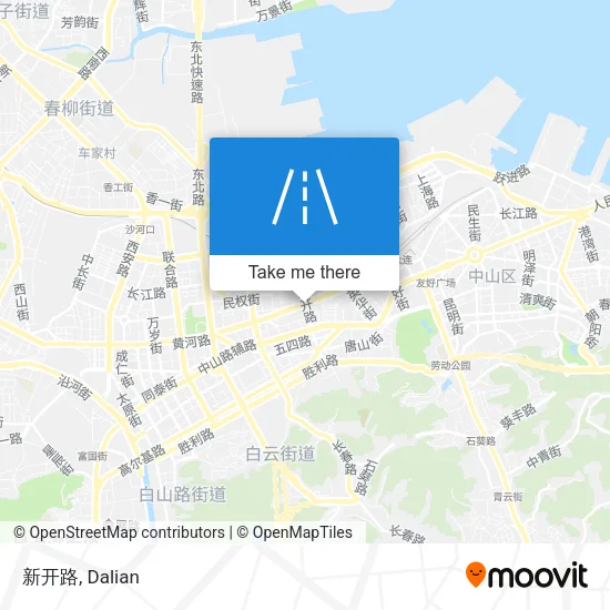 新开路 map