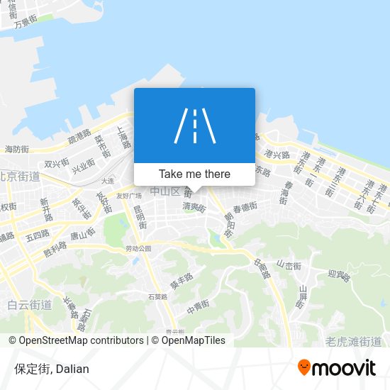 保定街 map