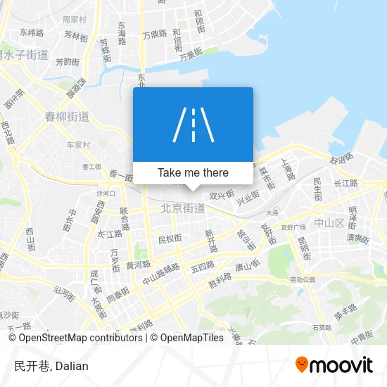 民开巷 map