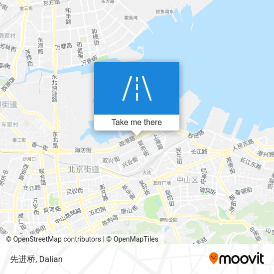 先进桥 map