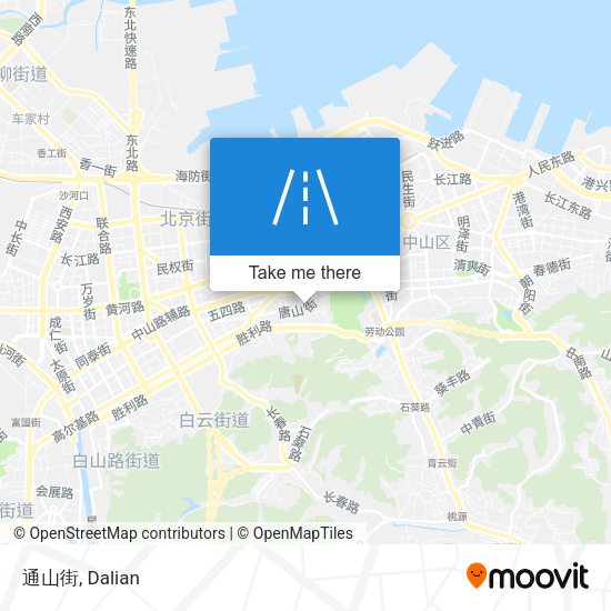 通山街 map