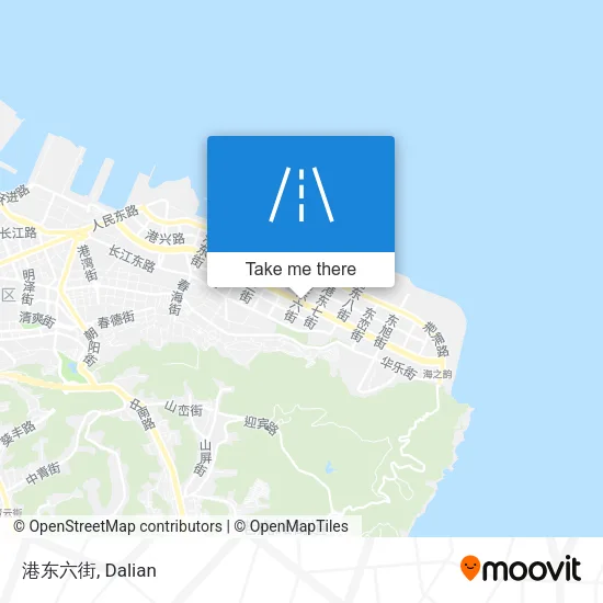 港东六街 map
