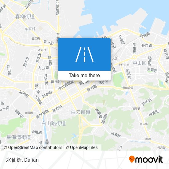水仙街 map