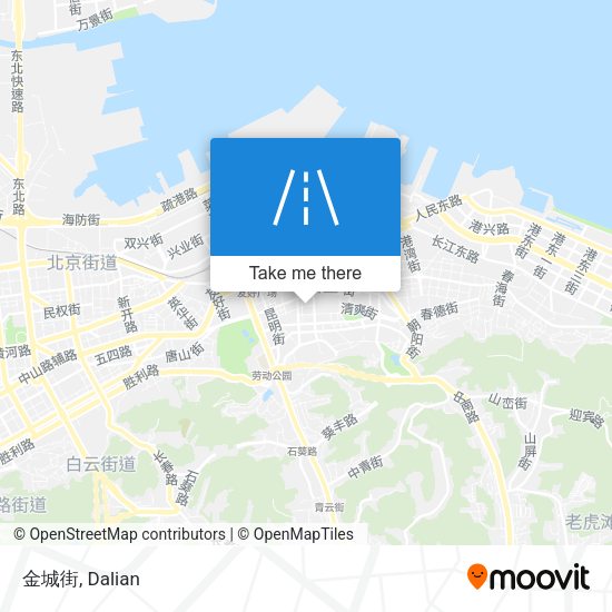 金城街 map
