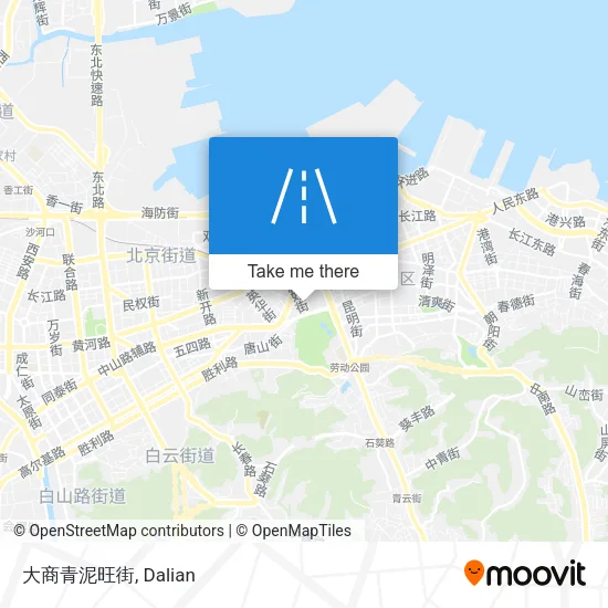 大商青泥旺街 map