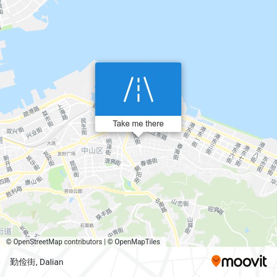 勤俭街 map