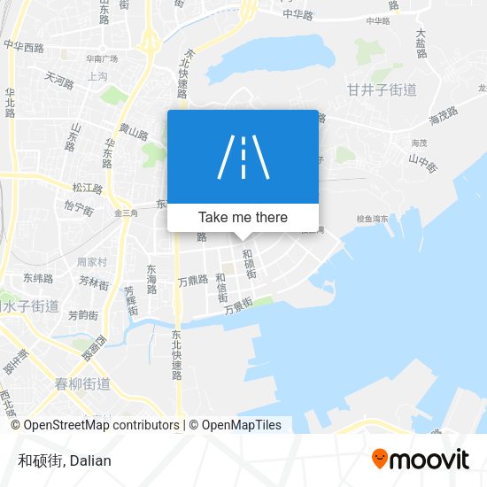 和硕街 map