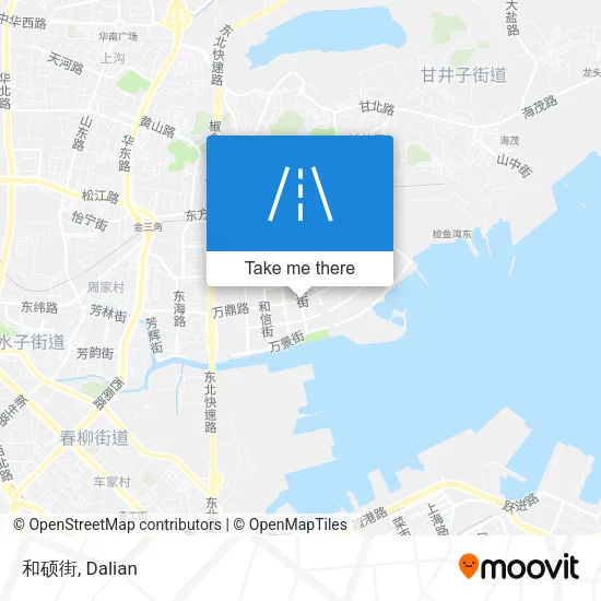 和硕街 map