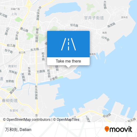 万和街 map