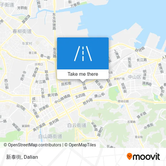 新泰街 map