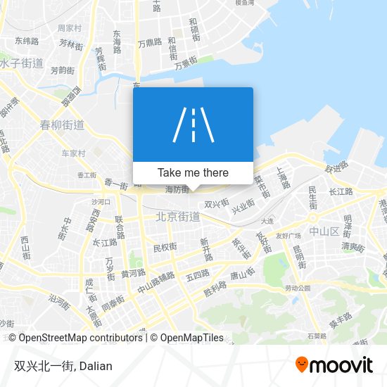 双兴北一街 map
