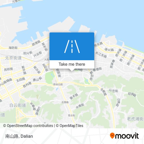南山路 map