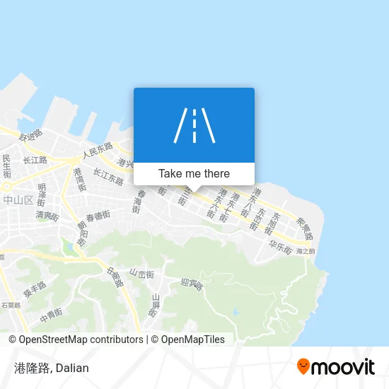 港隆路 map