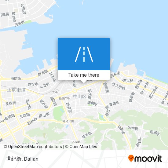 世纪街 map