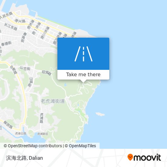 滨海北路 map
