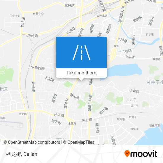 栖龙街 map