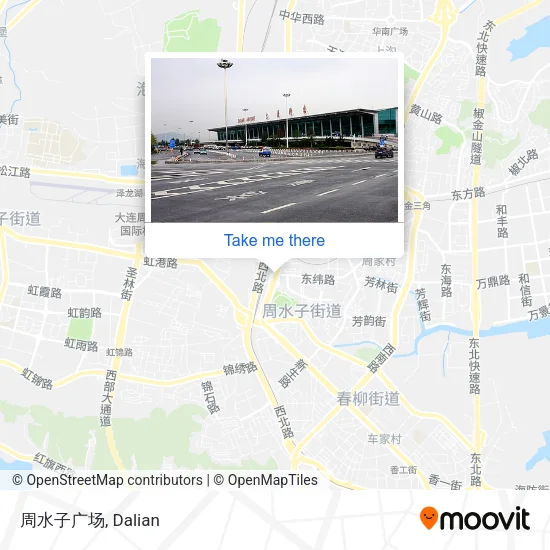周水子广场 map