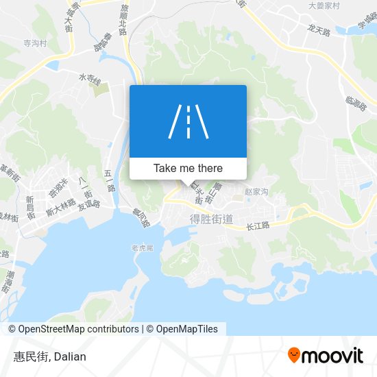 惠民街 map