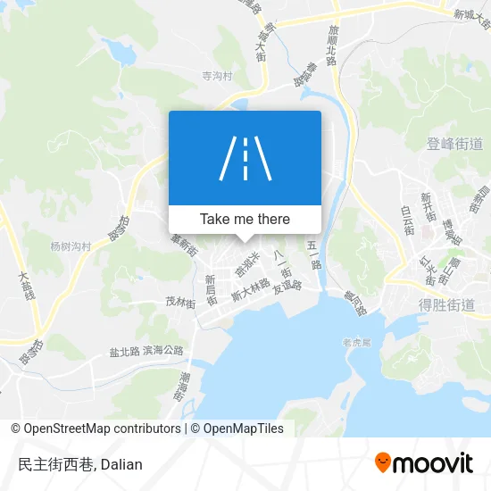 民主街西巷 map