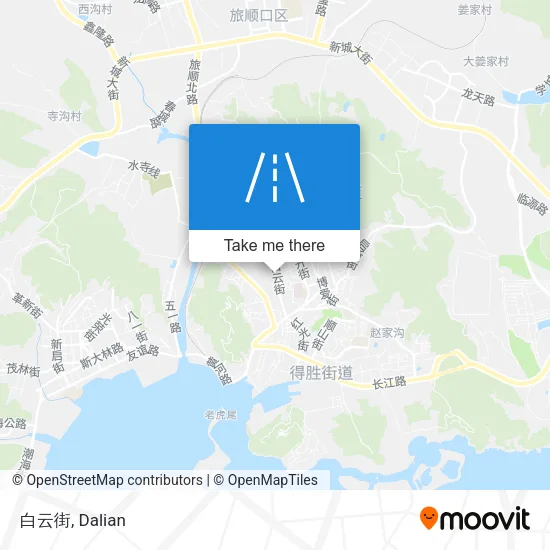 白云街 map