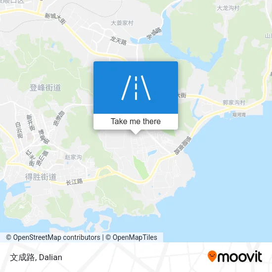 文成路 map