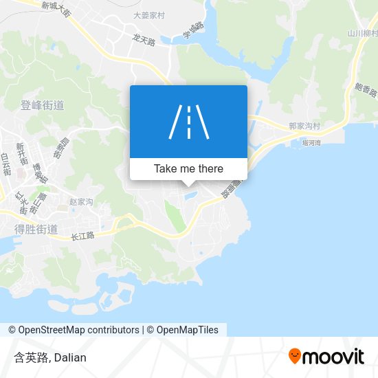 含英路 map