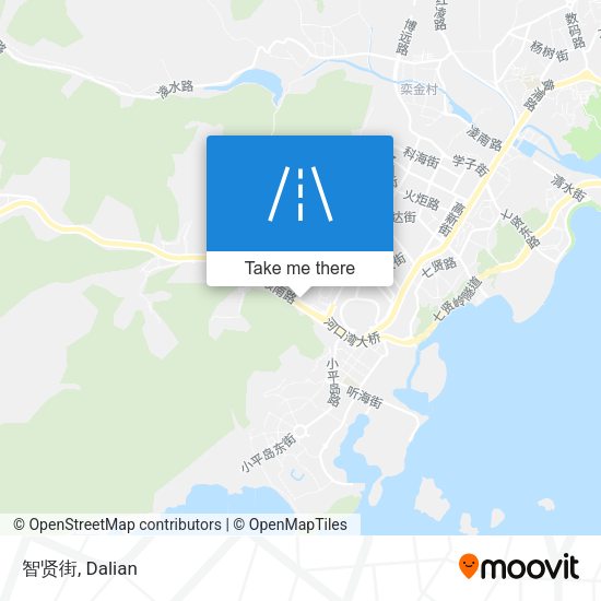 智贤街 map