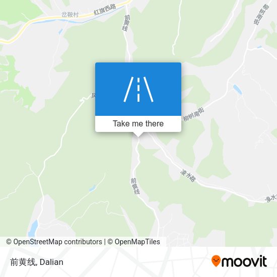 前黄线 map