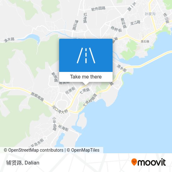 辅贤路 map