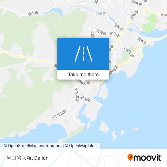 河口湾大桥 map