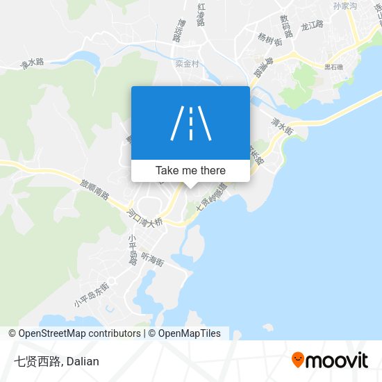 七贤西路 map