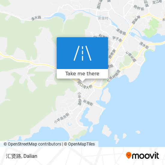 汇贤路 map