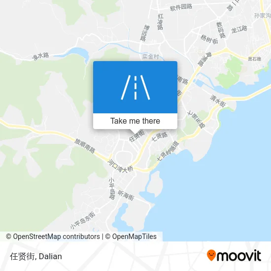 任贤街 map