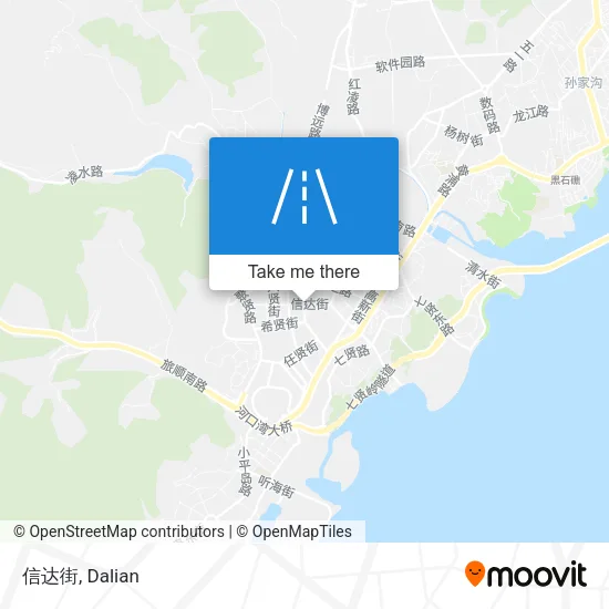 信达街 map