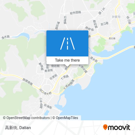 高新街 map