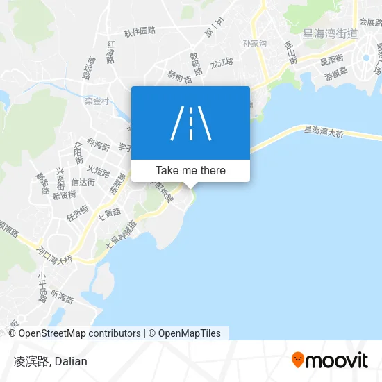 凌滨路 map