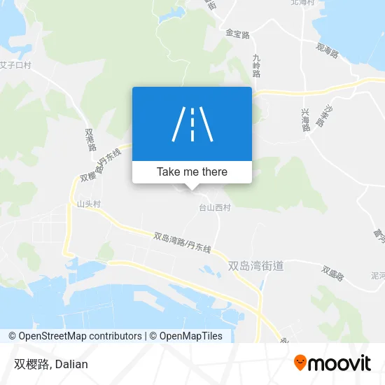 双樱路 map