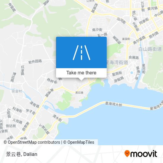 景云巷 map